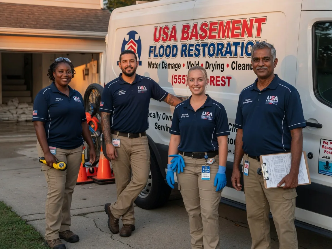 Basement Flood Cleanup company in Arlington, OH